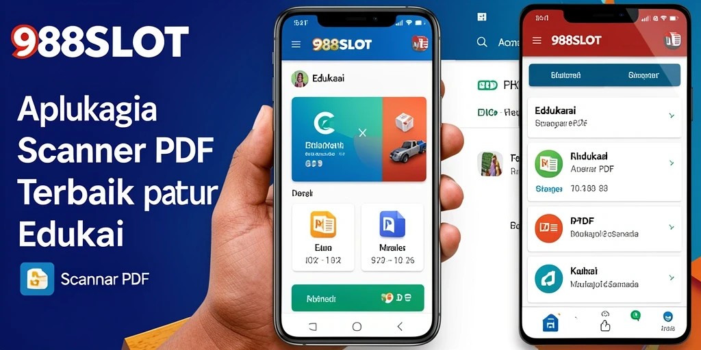 Tampilan antarmuka aplikasi 988SLOT untuk pemindaian PDF.