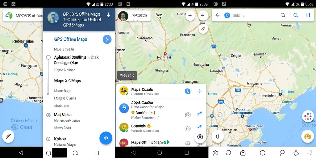 Antarmuka pengguna MPO303 dengan peta offline yang akurat.