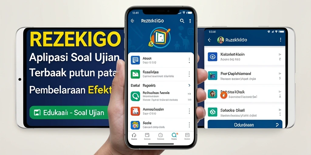 Tampilan antarmuka REZEKIGO yang menarik dan fungsional.